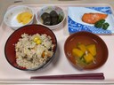 紅葉御膳・きのこご飯
