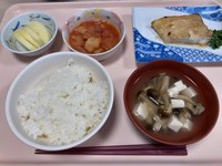 白身魚の酒粕焼き