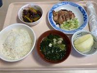 鶏肉のはちみつ焼き