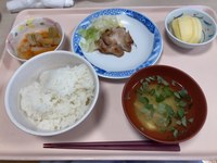 鶏の照り焼き